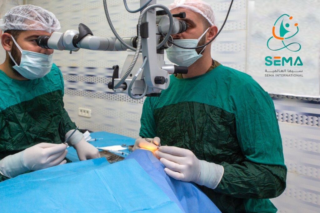 Sponsor Cataract Surgeries for Syrian Refugees
