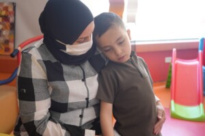 Ali with his Mom