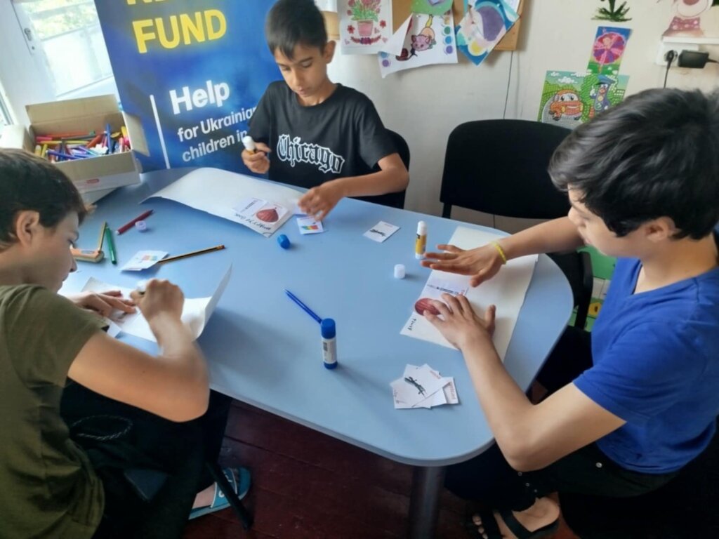 Help for Ukrainian children, refugees in Moldova