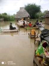 A family of children and women have nowhere to go