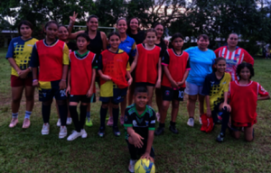 SOCCER PROGRAM (GIRLS TEAM VS MOM'S)