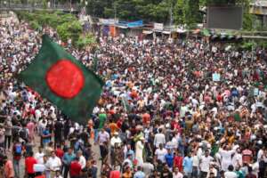 clashes with anti-racism student movement BD