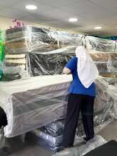 an average of 150 mattresses delivered weekly