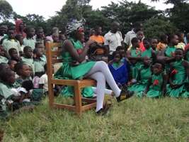 An OVC teen uses drama