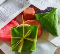 Soap with hope and green package