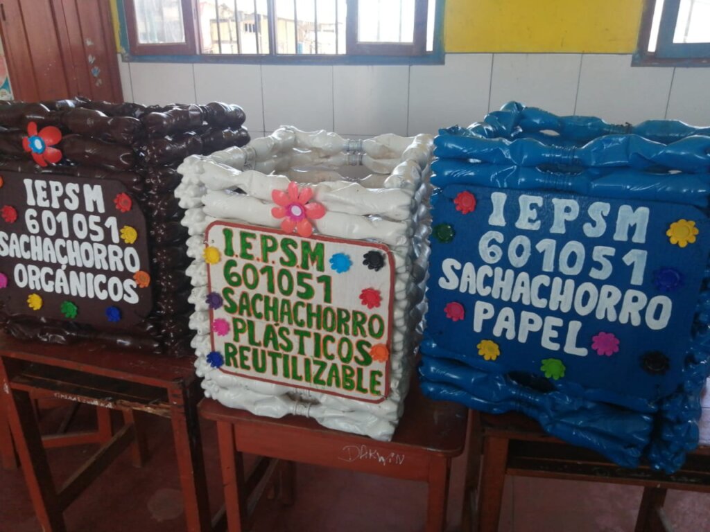 Plastic bottles containers