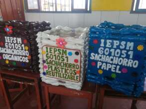 Plastic bottles containers