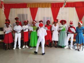 Student Choir at the End of Year 2024 School Event