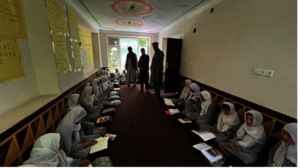 Government inspectors' visit to a CGP school.