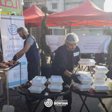 Meals for the displaced