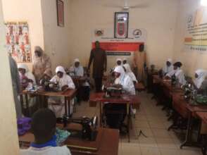 Tailoring students in Niamey