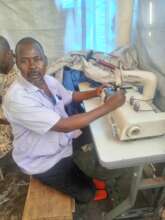Program participant using the new skiver