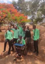 Betty and her friends at Walela School