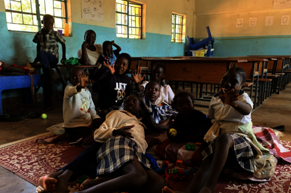 Students attending the special unit