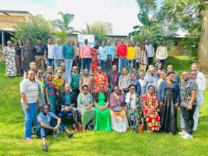 Meeting with community facilitators