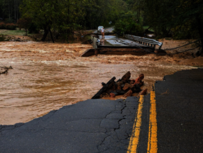 Wipe out roads and highways in western North Carol