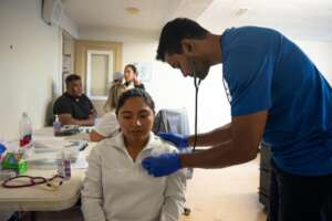 Americares mobile medical clinic in NC