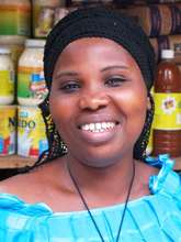 Anitha in her shop