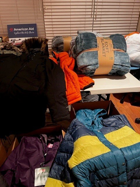 Winter Relief for 200 Homeless Families in US