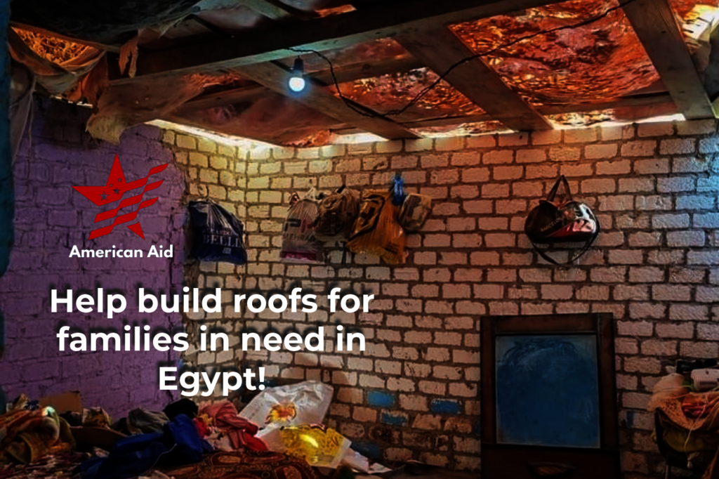 Build Roofs for Families Without Shelter in Egypt