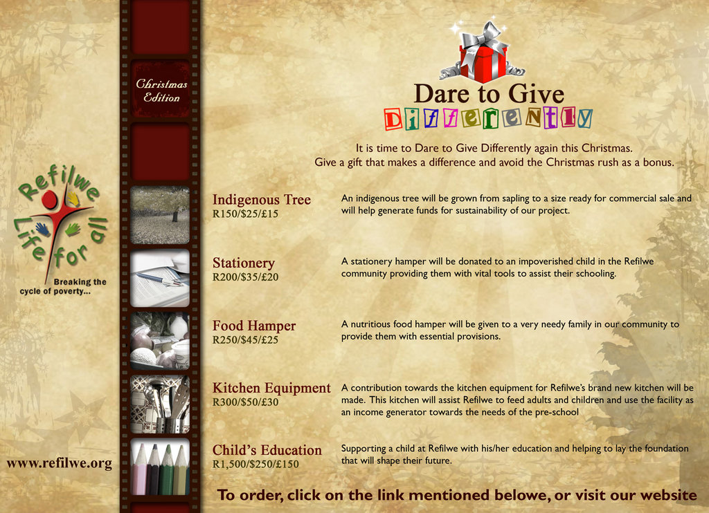 Dare to Give Differently