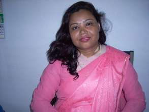 Ms Bimala Manandhar, aged 47