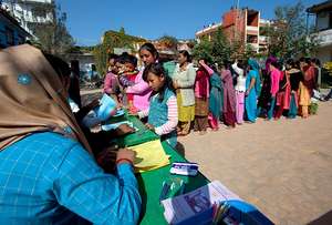 Recent screening camp, Boudha Kathmandu Dec 2 2010