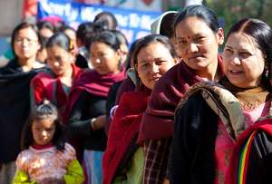 Recent screening camp, Boudha Kathmandu Dec 2 2010