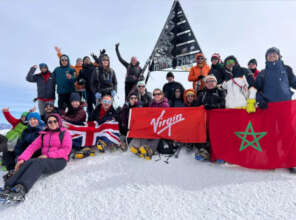 Summiting Mount Toubkal