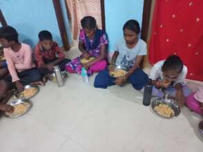 Nutritious healthy meals to tribal children