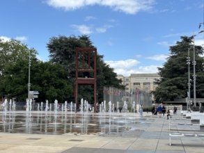 The Palais des Nations where the WHA is held