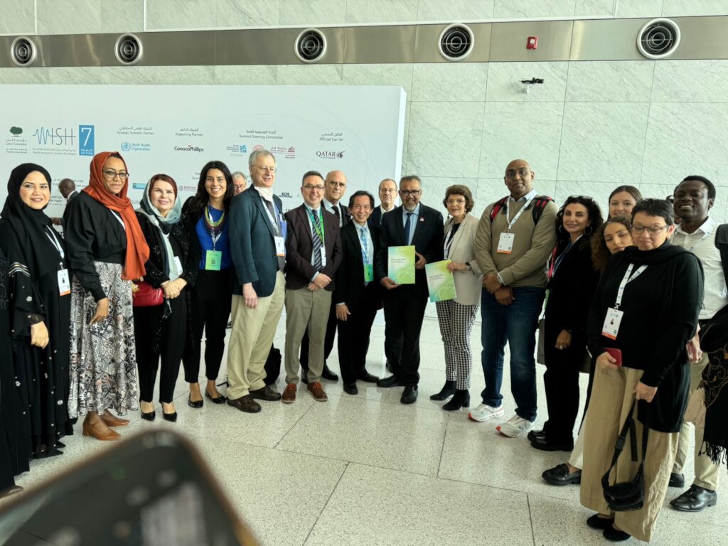 Meeting the DG of the WHO