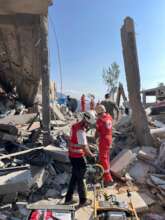 Search and Rescue teams in action