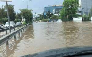 Today! Kifissias Central Avenue of Athens