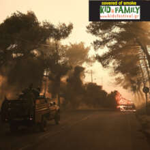 Pendeli our team covered of smoke