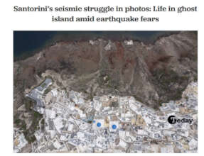 Life in ghost island amid earthquake fears