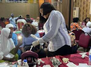 TIERs Doctor at a SRHR and GBV training