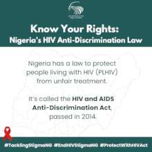 HIV-AIDS Anti-discriminatory Act Infographic