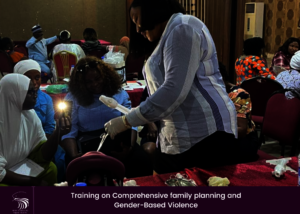 Training on Comprehensive family planning and GBV