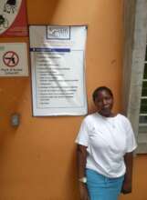 Christa visiting Healing Hands for Haiti