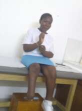 Christa visiting Healing Hands for Haiti