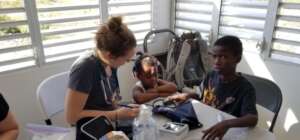 Receiving medical care