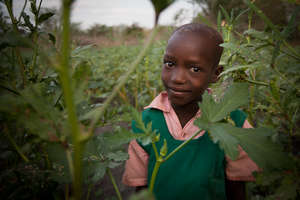 one of the children we are helping in Mtito