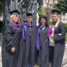 Graduation ceremony of future teachers