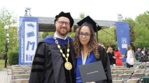 Ani on her graduation day