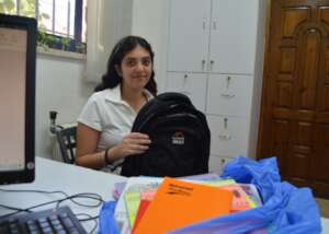 Delivery of school supplies