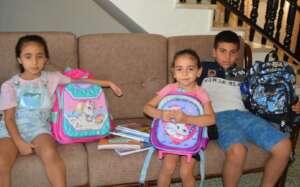 Delivery of school supplies