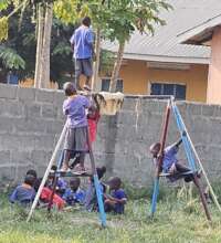 playing time at kasese humanist school, Rukoki