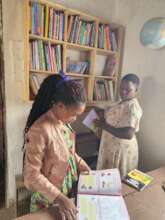 Teachers picking books to use to pass on knowledge