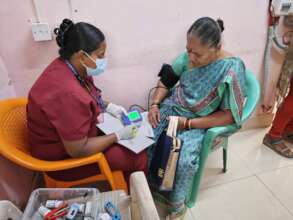 GPC team checking the vitals